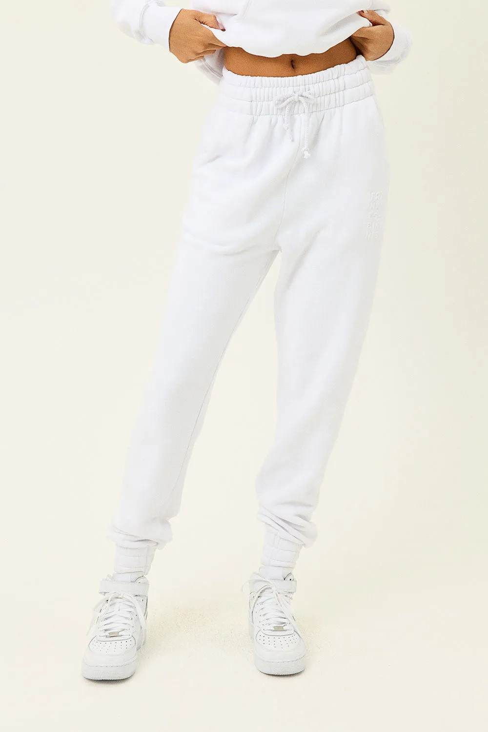 Frank Oversized Sweatpants - White sold by Frankie's Bikinis