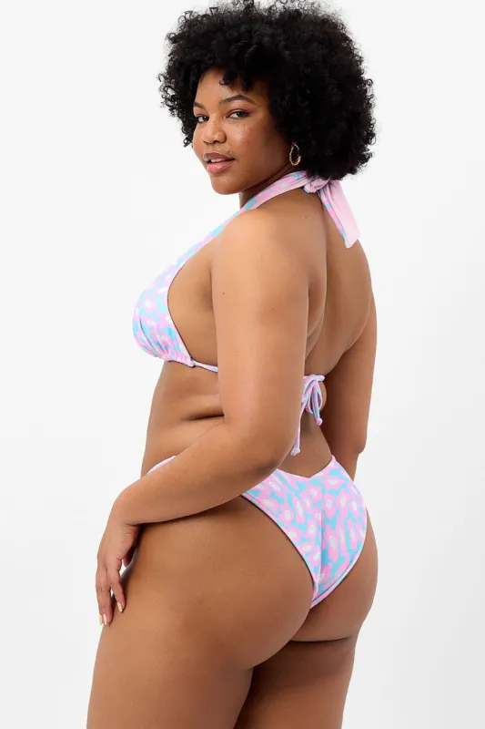 Enzo Terry Cheeky Bikini Bottom - Daisy Dream - Extended sold by Frankie's Bikinis