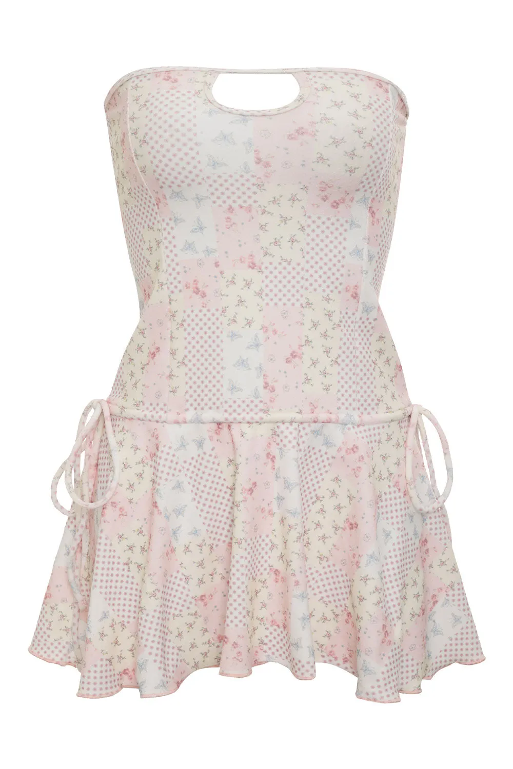 x SYDNEY SWEENEY Monroe Terry Mini Dress - Verona sold by Frankie's Bikinis product image thumbnail 5