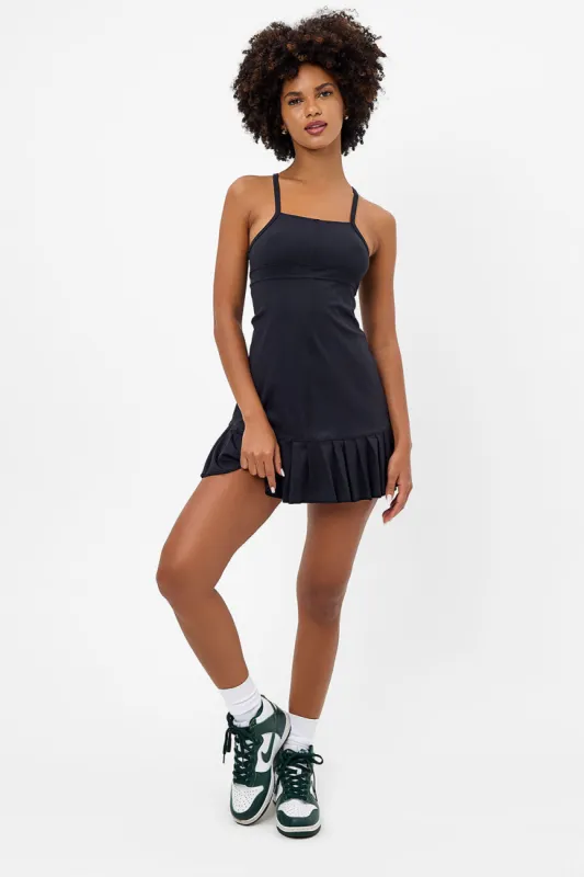 Ultimate Strappy Tennis Dress - Capri Blue | Parallel