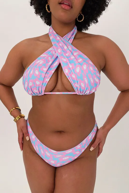 Bash Terry Halter Bikini Top - Daisy Dream - Extended sold by Frankie's Bikinis