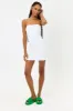 Palmer Terry Strapless Tube Dress - White sold by Frankie's Bikinis