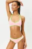 Sawyer Terry Halter Bikini Top - Summer Melon sold by Frankie's Bikinis