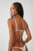 Lumia Floral Triangle Bikini Top - Tiger Lily sold by Frankie's Bikinis