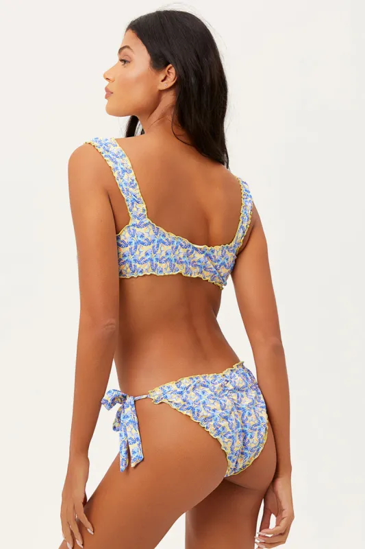 Colby Ruched Bikini Bottom - Monarch sold by Frankie's Bikinis