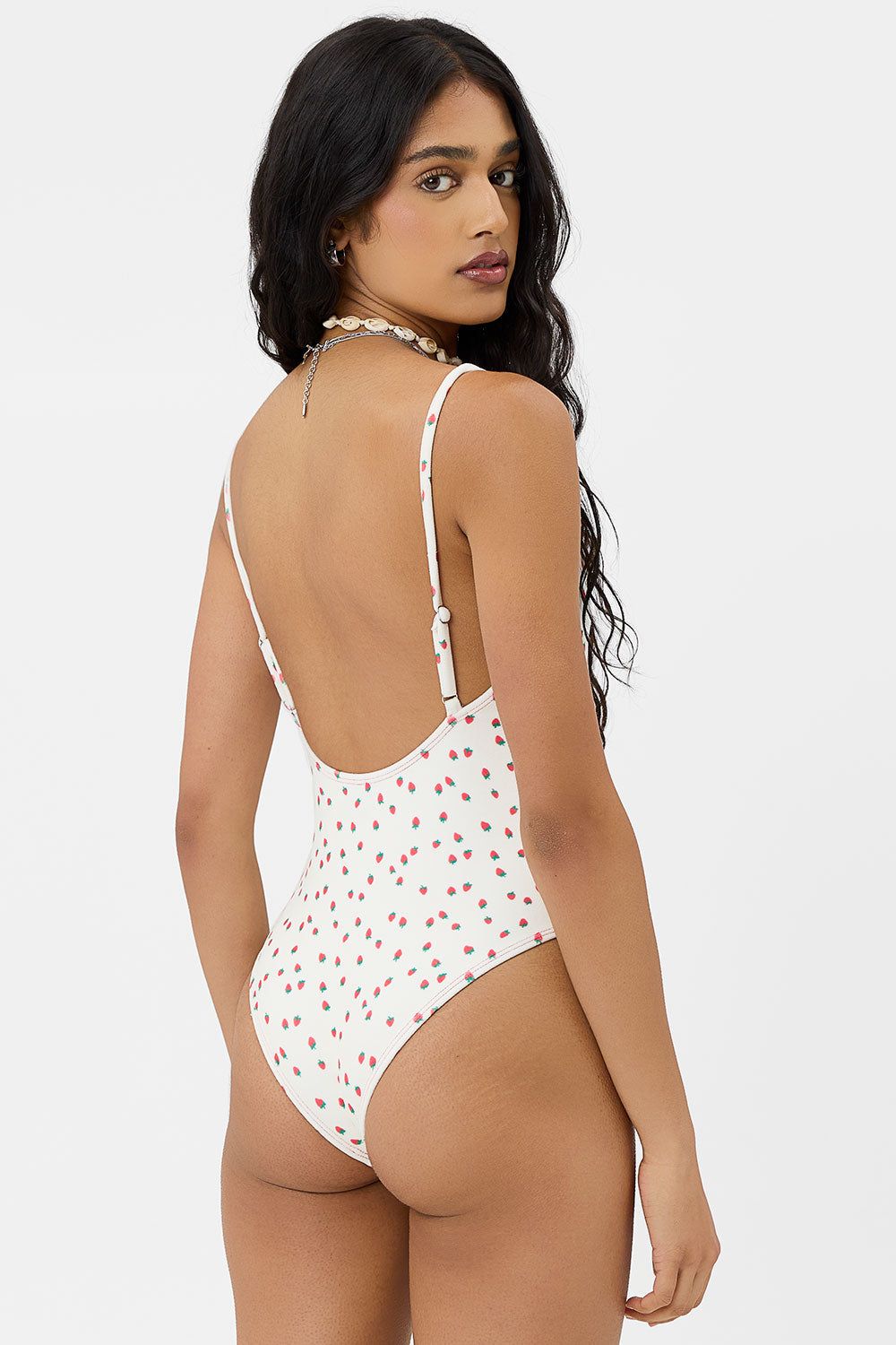 x GIGI HADID 23 Terry One Piece Swimsuit - Strawberry Cream sold by Frankie's Bikinis product image thumbnail 2