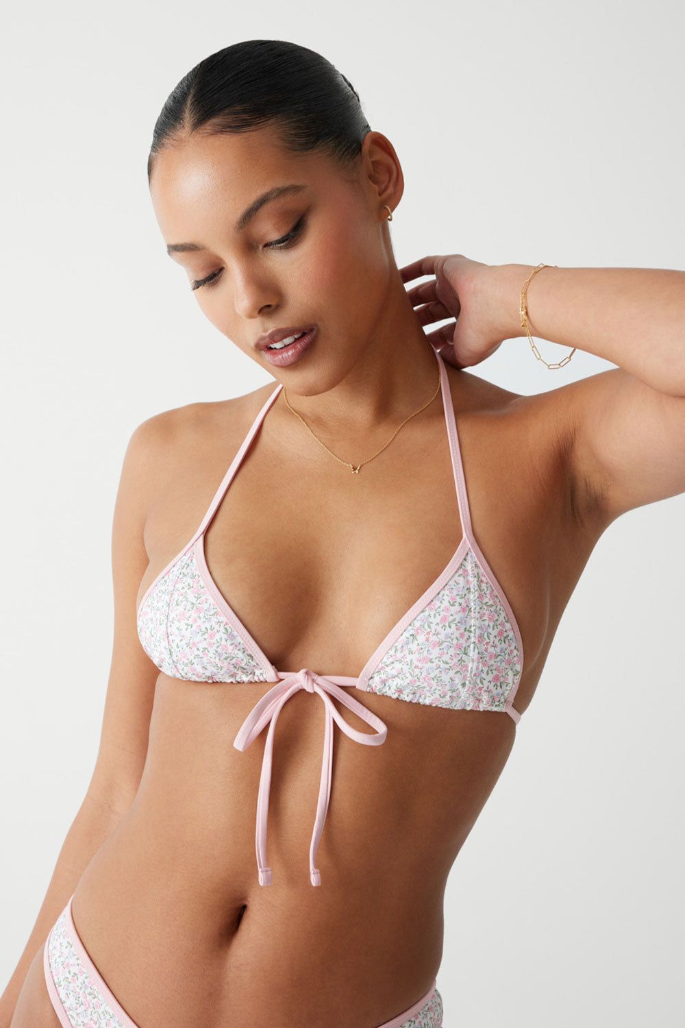 Coastal Micro Triangle Bikini Top - Baby Blanket sold by Frankie's Bikinis