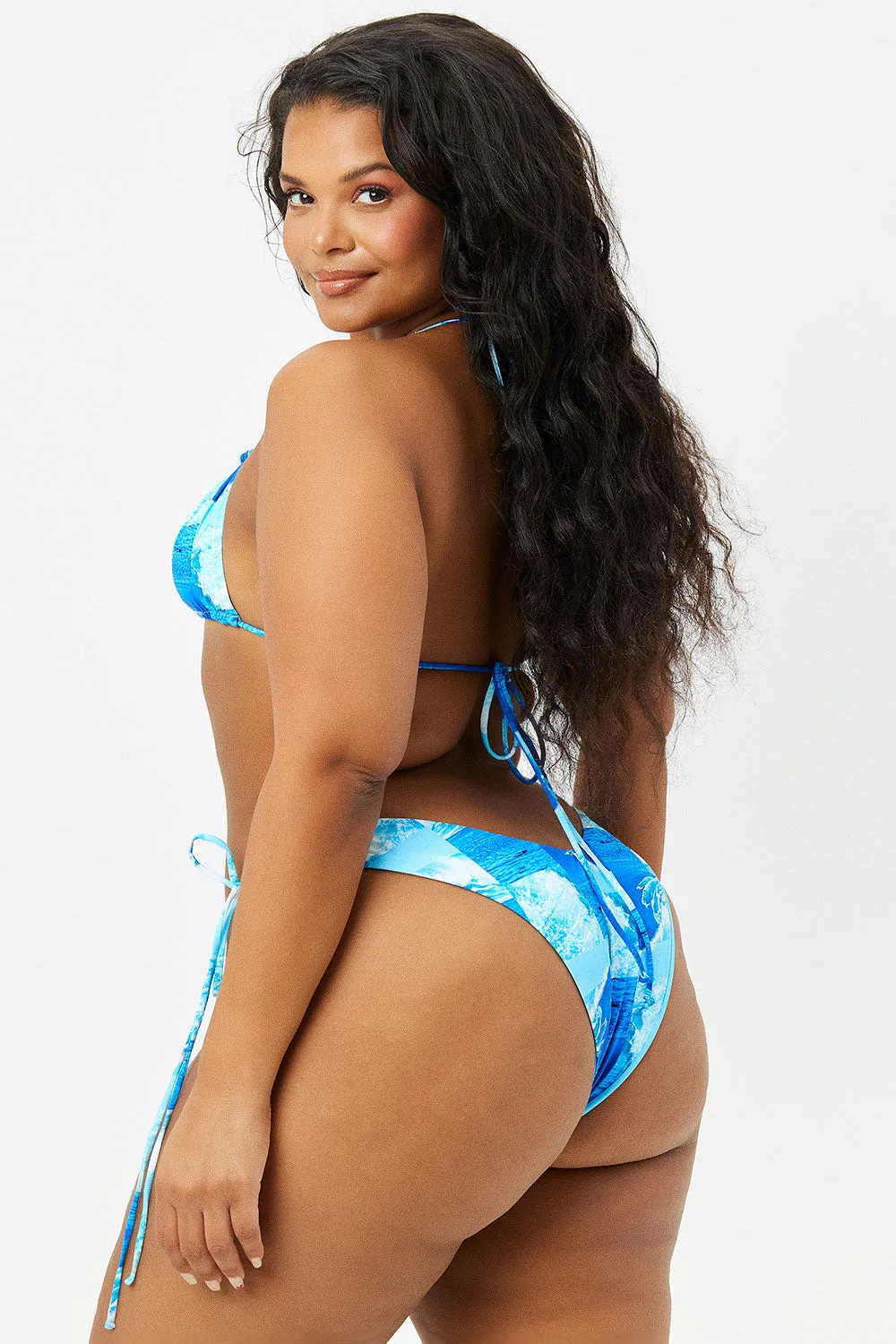 Sand String Bikini Bottom - Waves sold by Frankie's Bikinis product image thumbnail 2