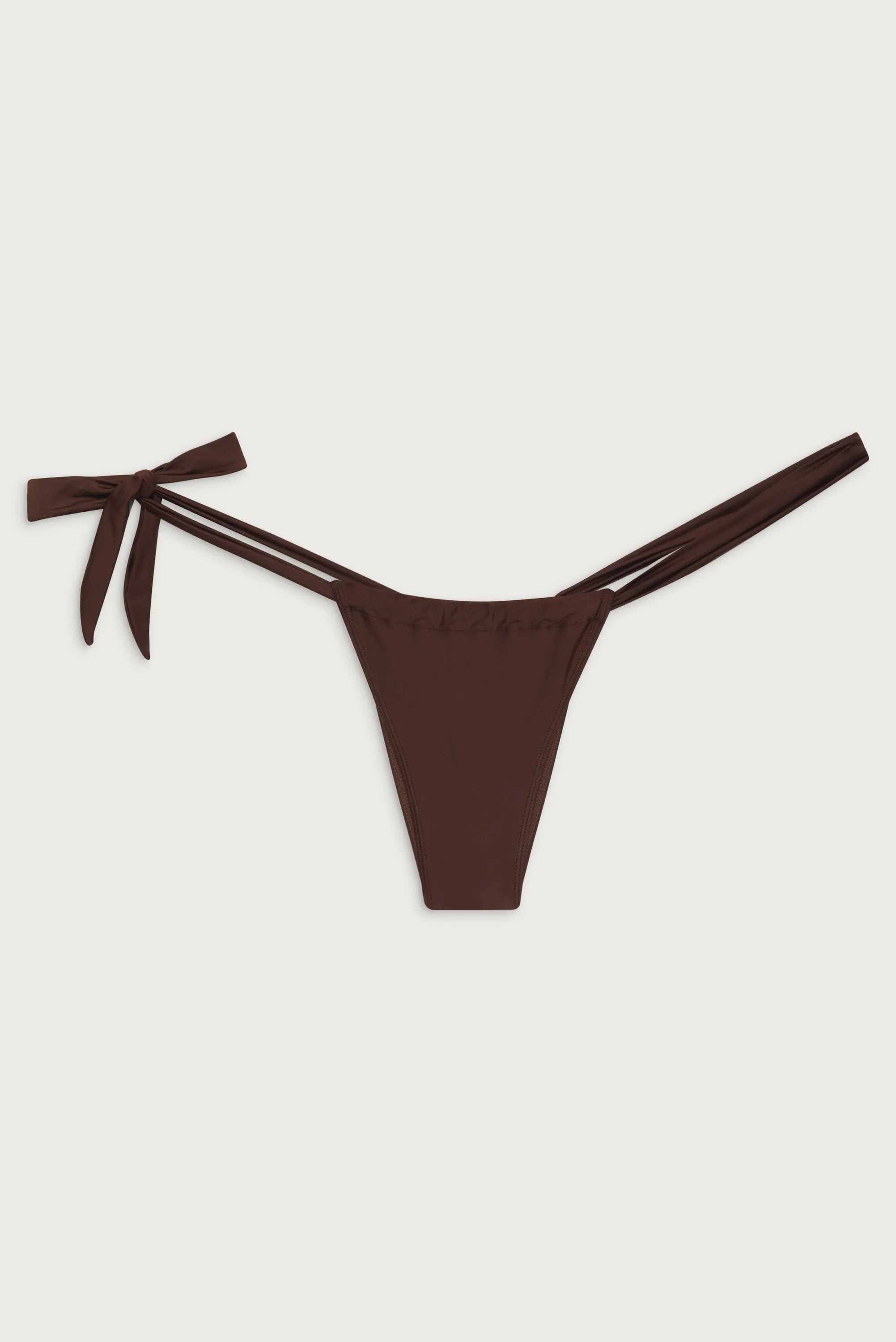 Kealy Tie Side Cheeky Bikini Bottom - Cinnamon sold by Frankie's Bikinis product image thumbnail 2