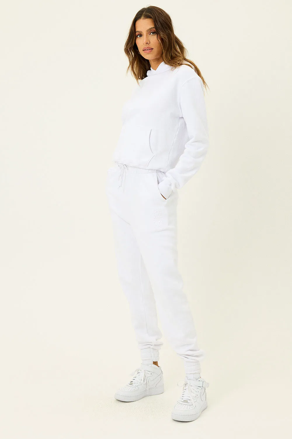 Aiden Sweatshirt - White sold by Frankie's Bikinis product image thumbnail 4
