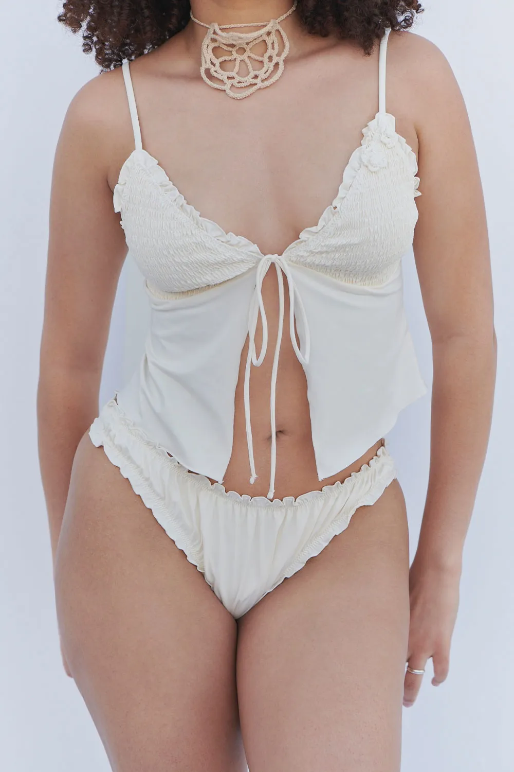 Dawson Cheeky Bikini Bottom - Sunrose sold by Frankie's Bikinis product image thumbnail 3