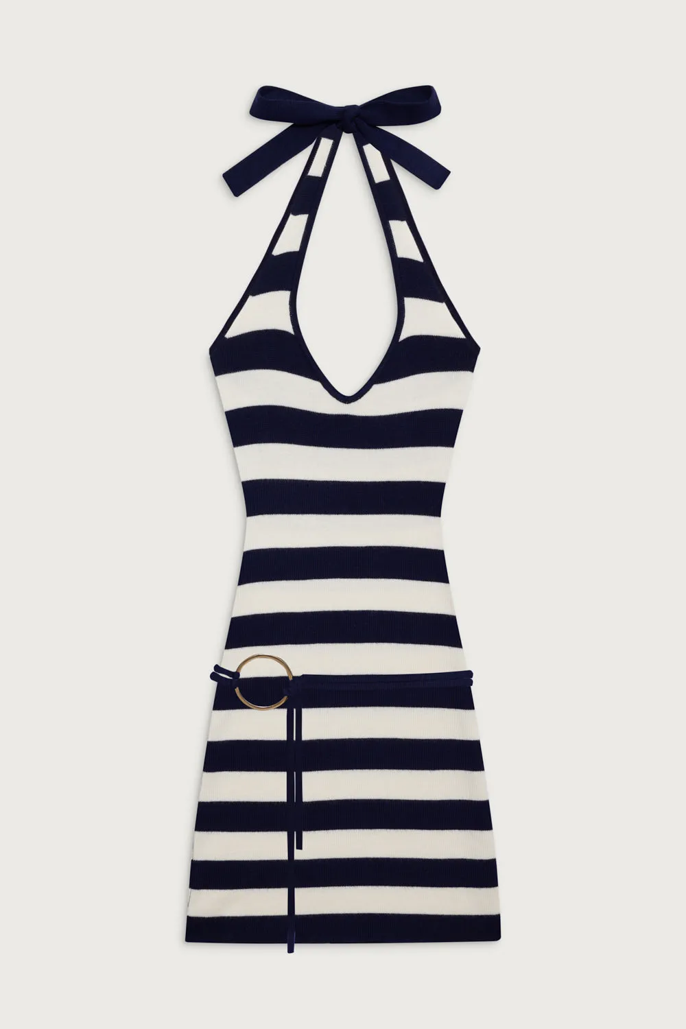 Dolly Knit Mini Dress - Sea Stripe sold by Frankie's Bikinis product image thumbnail 2