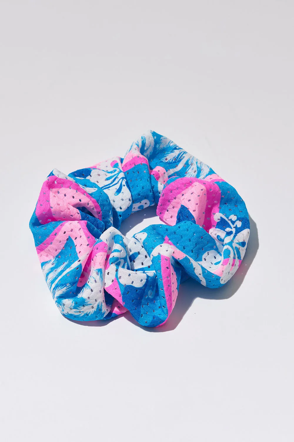 Katy Mesh Scrunchie - Tropic Love sold by Frankie's Bikinis