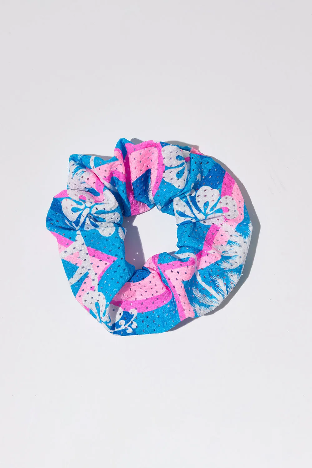 Katy Mesh Scrunchie - Tropic Love sold by Frankie's Bikinis product image thumbnail 2
