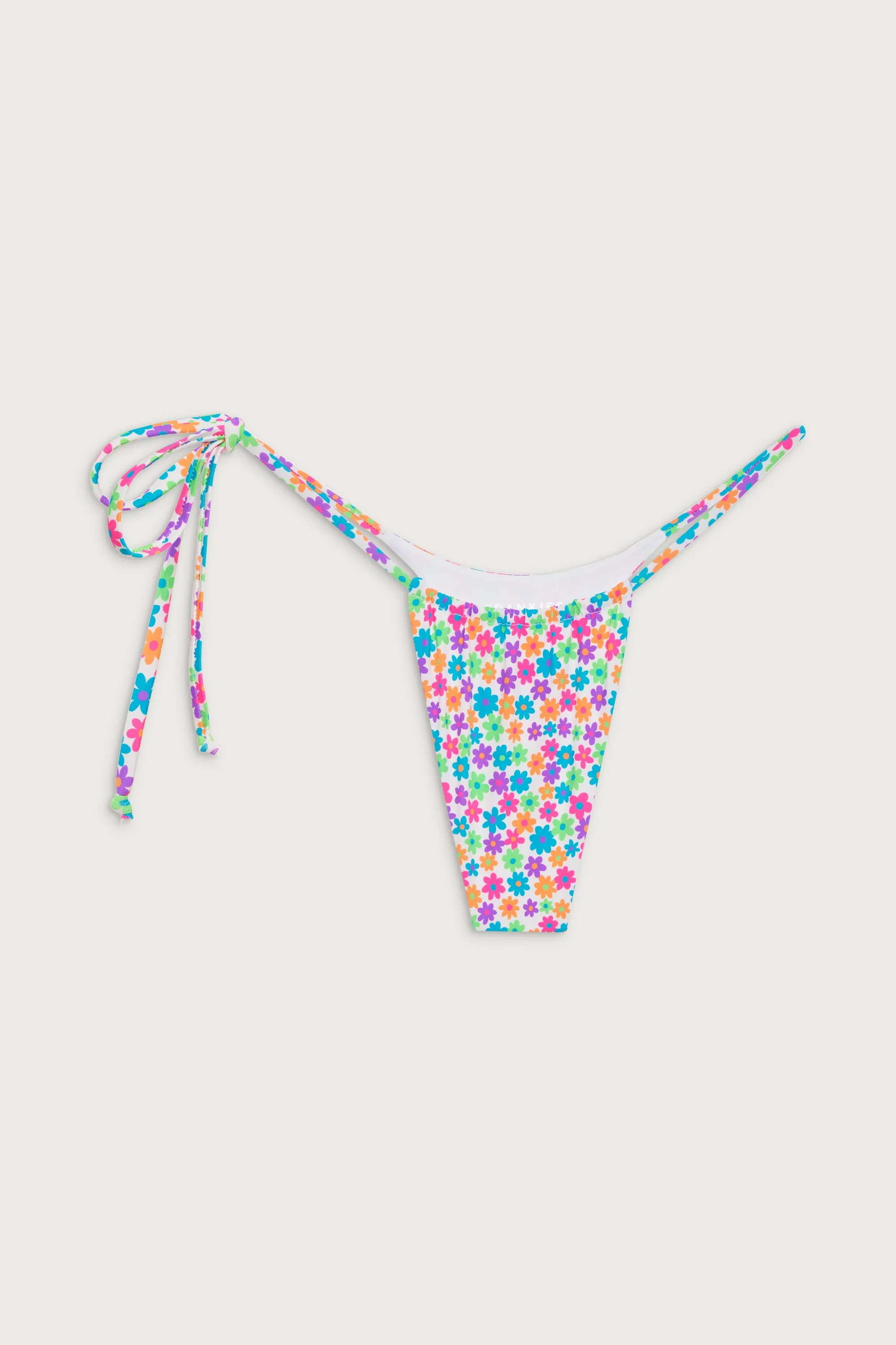 Ziggy Floral Skimpy Bikini Bottom - Forever Flower sold by Frankie's Bikinis product image thumbnail 2