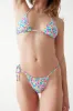 Ziggy Floral Skimpy Bikini Bottom - Forever Flower sold by Frankie's Bikinis