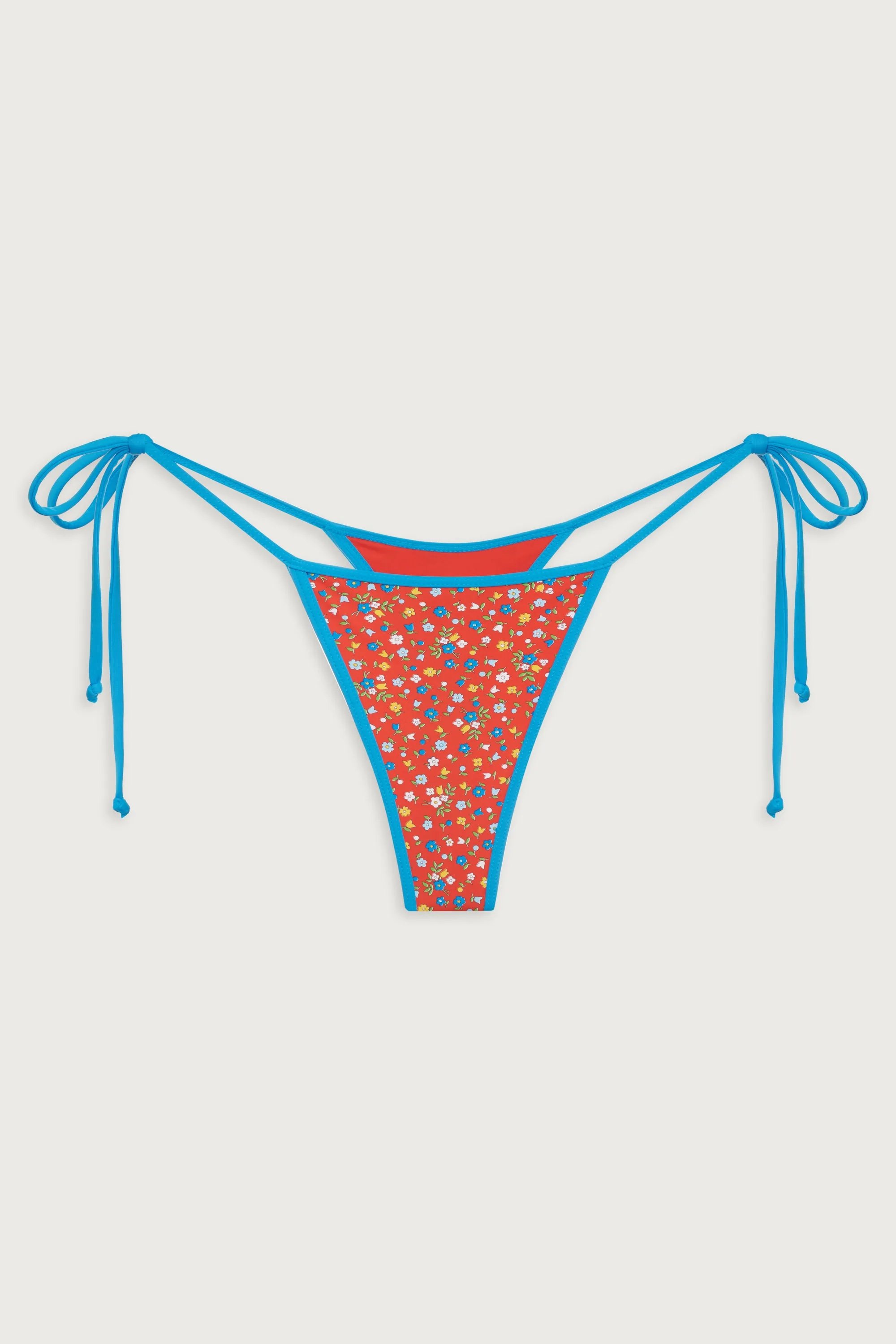 Hazel Floral Skimpy Bikini Bottom - Seaside Farm sold by Frankie's Bikinis product image thumbnail 2