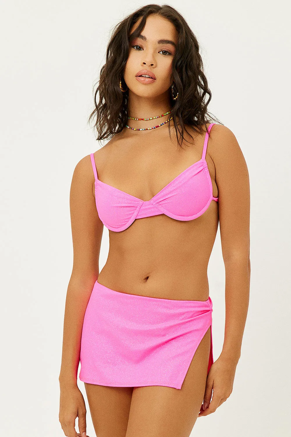 Marty Glitter Full Coverage Bikini Bottom - Cosmos sold by Frankie's Bikinis product image thumbnail 3