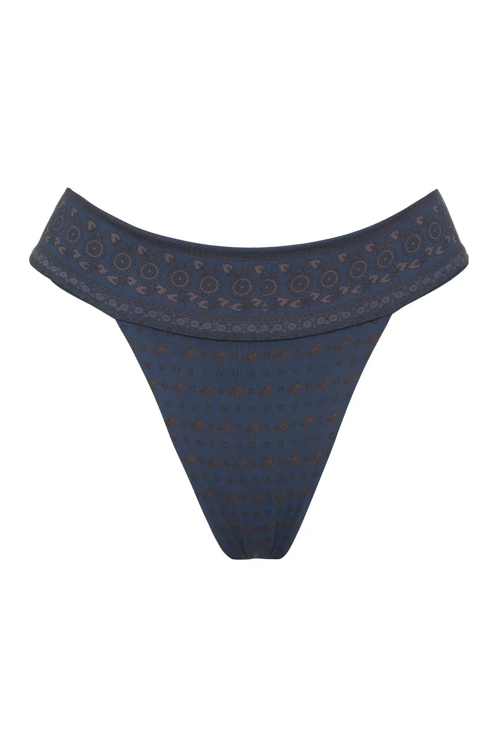 Nick Cheeky Bikini Bottom - Indigo Dusk sold by Frankie's Bikinis product image thumbnail 5