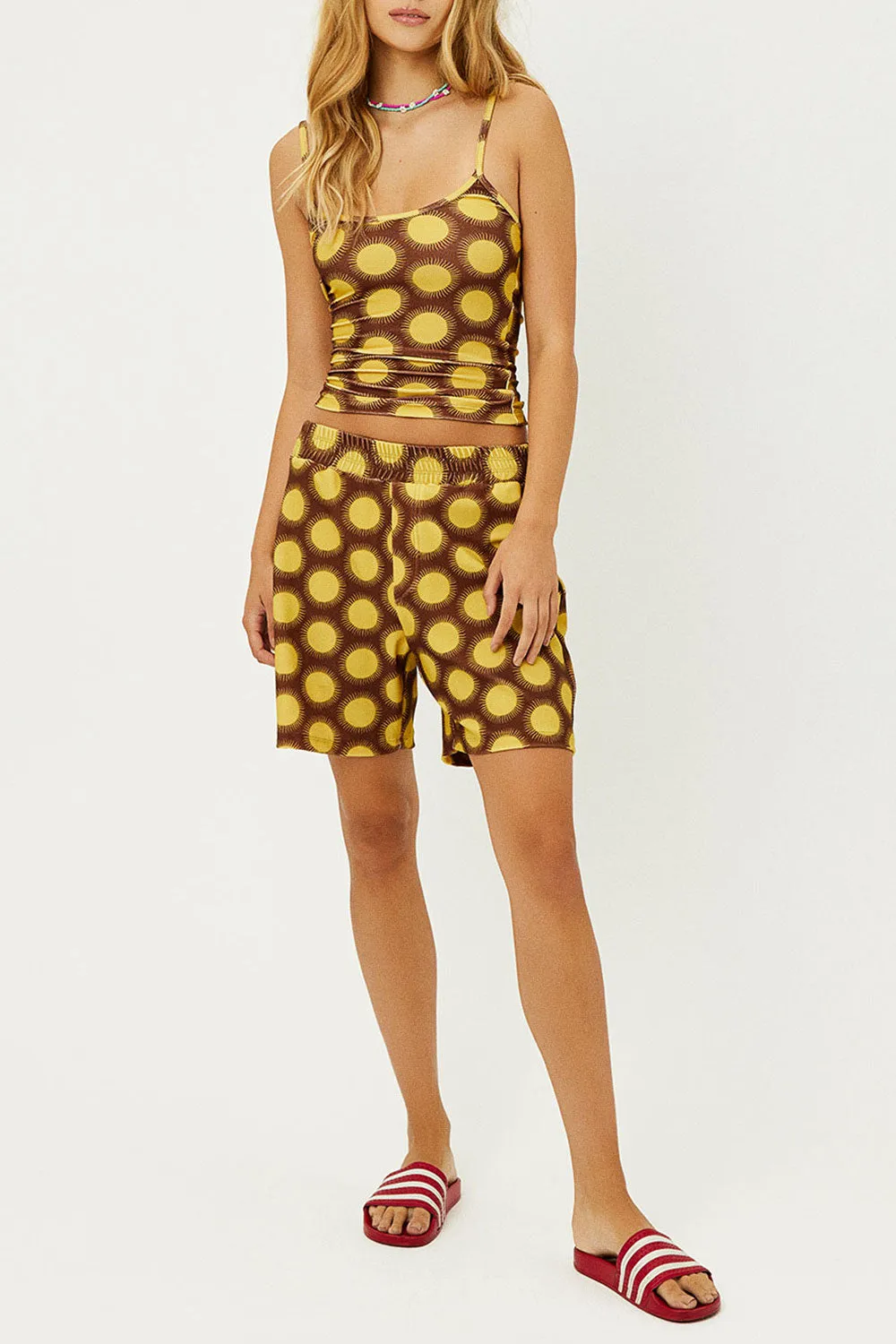 Courtney Terry Scoop Tank - Golden sold by Frankie's Bikinis product image thumbnail 2