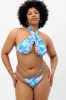 Layla Mesh String Bikini Bottom - Tropic Love sold by Frankie's Bikinis