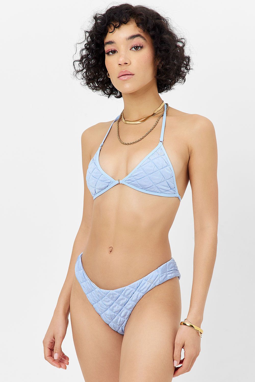 Dawson Cheeky Bikini Bottom - Baby Blue sold by Frankie's Bikinis product image thumbnail 4