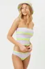 Peace Striped Hipster Bikini Bottom - Summer Stripe sold by Frankie's Bikinis