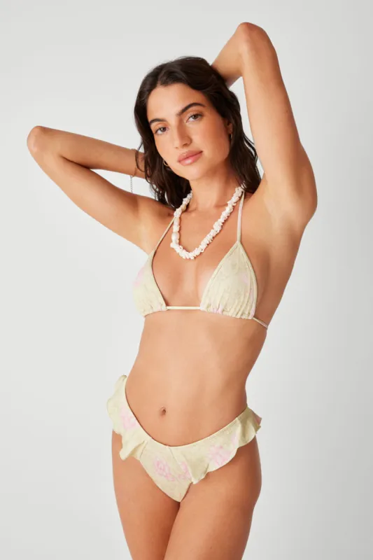 x PAMELA ANDERSON Zeus Triangle Bikini Top - Lace on the Beach sold by Frankie's Bikinis