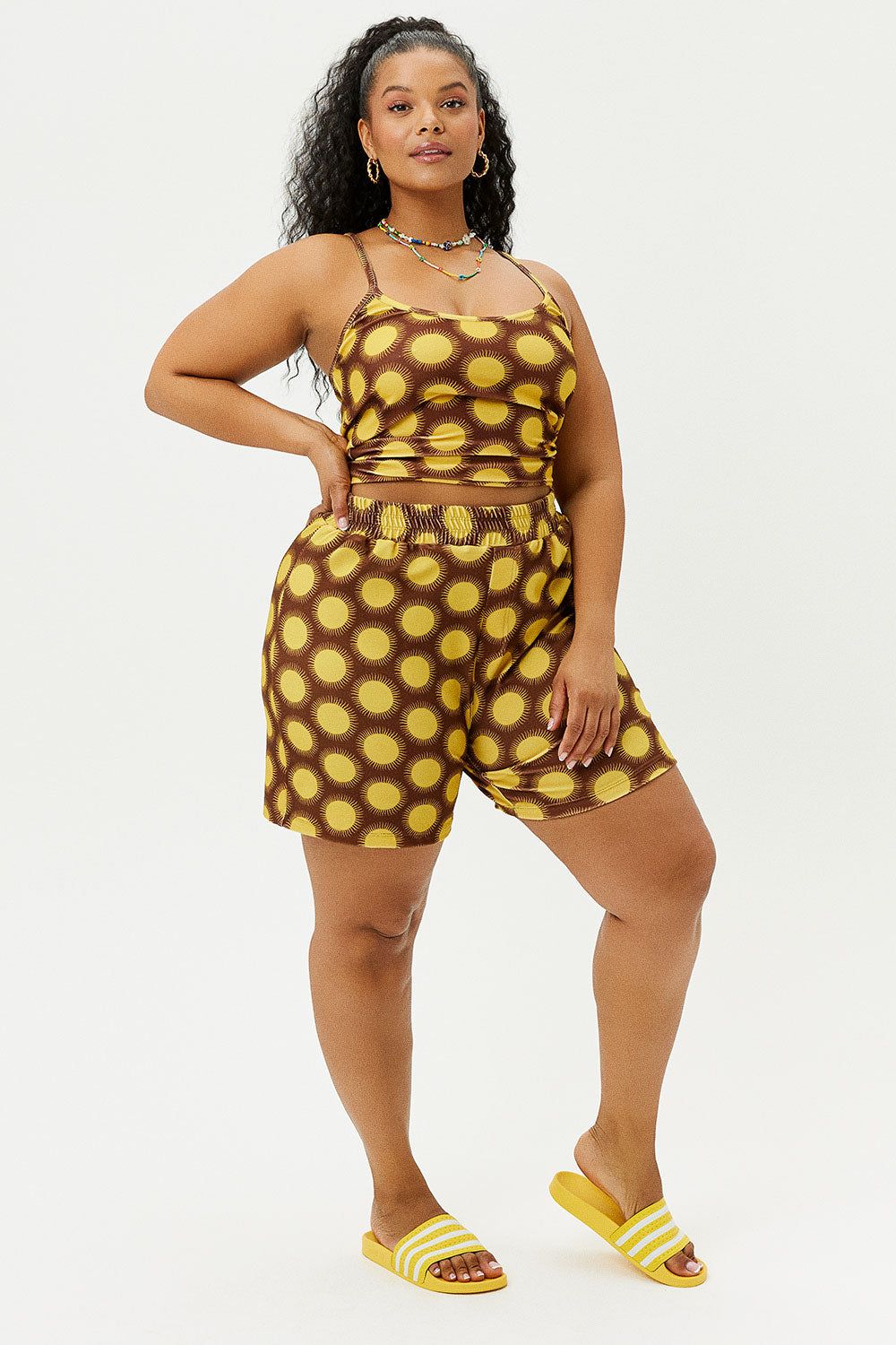 Courtney Terry Scoop Tank - Golden - Extended sold by Frankie's Bikinis product image thumbnail 2