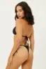 Hazel String Bikini Bottom - Black sold by Frankie's Bikinis