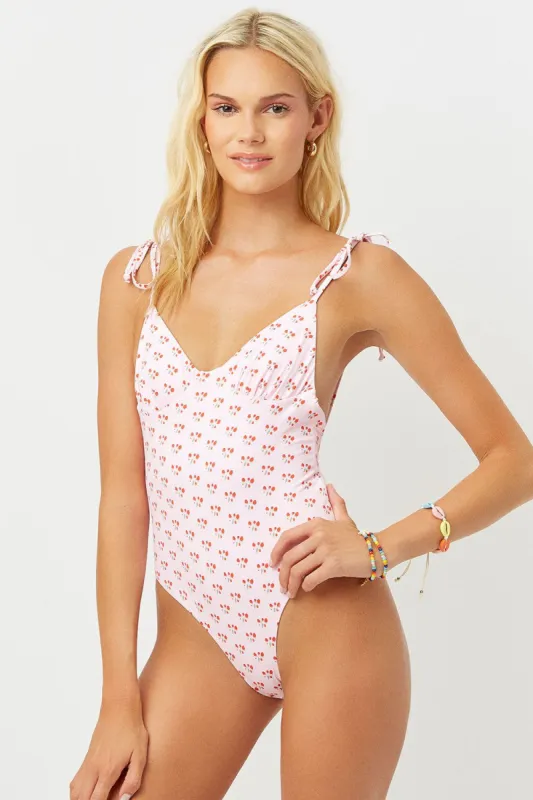 Otis Cheeky One Piece Swimsuit - Baby Berry sold by Frankie's Bikinis