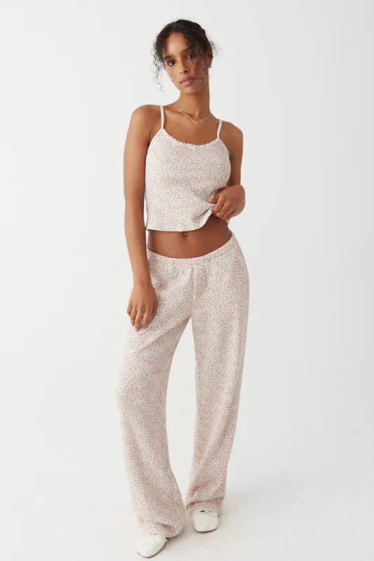 Cabin Floral Waffle Pant - Baby Blanket sold by Frankie's Bikinis