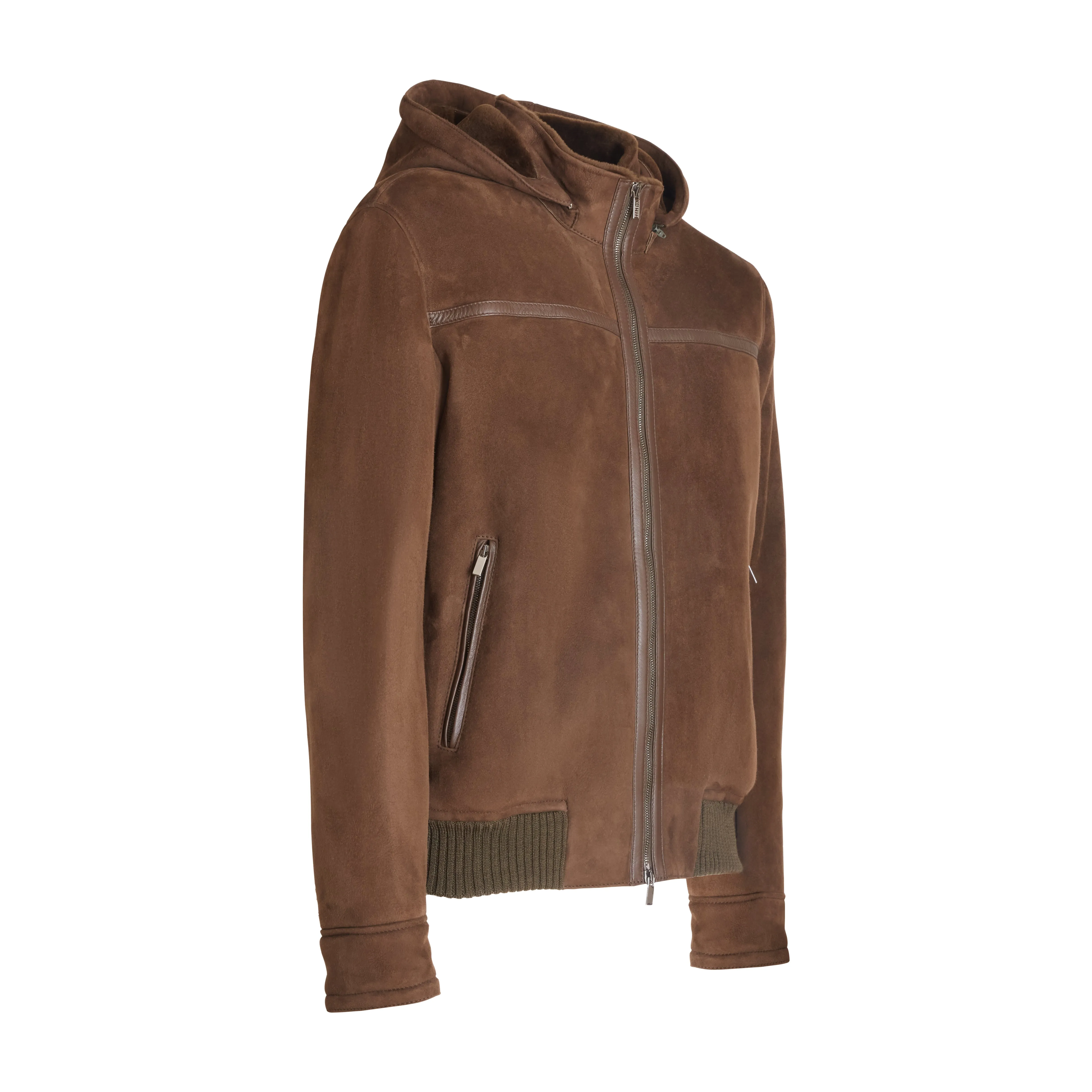 Bomber in shearling sold by Fratelli Rossetti product image thumbnail 3