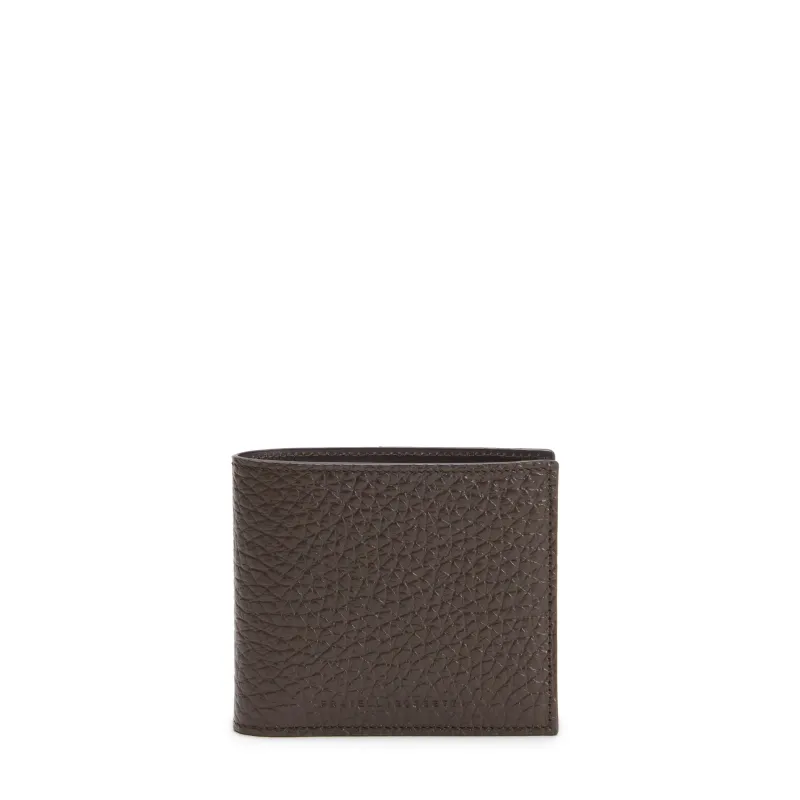 Portafoglio da uomo con portamonete in pelle made by Fratelli Rossetti
