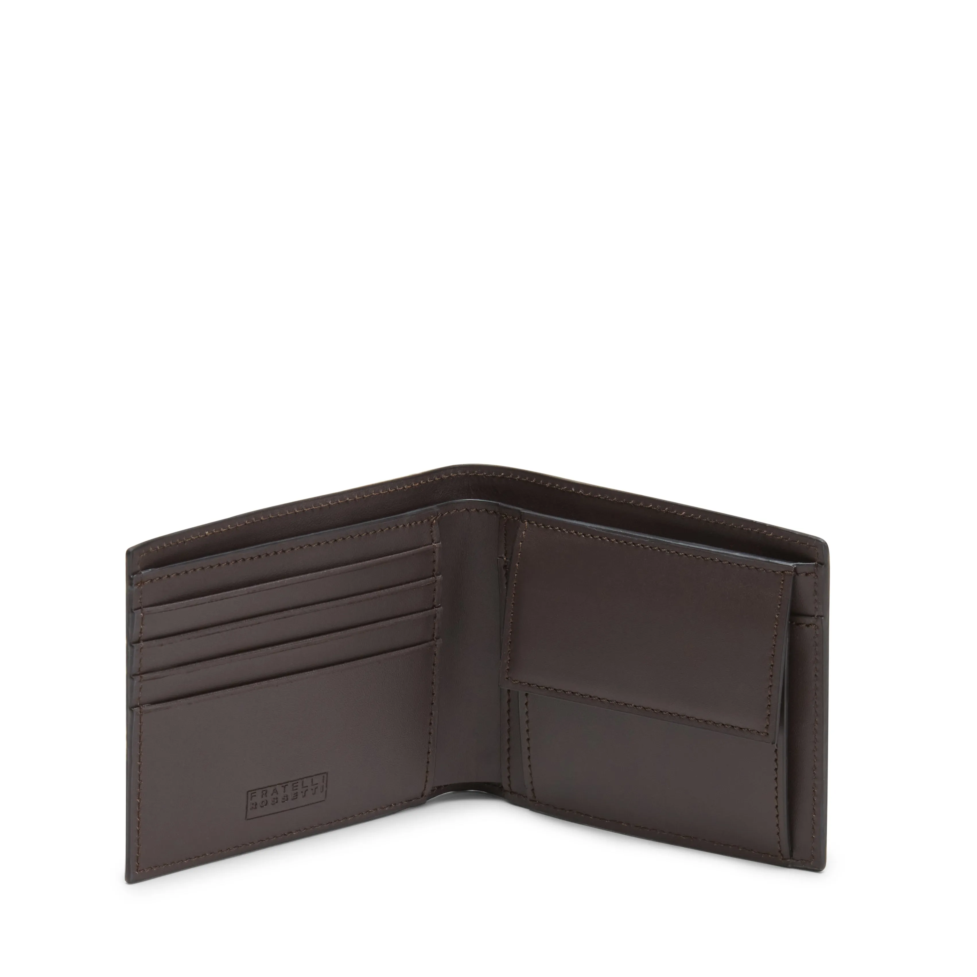 Portafoglio da uomo con portamonete in pelle sold by Fratelli Rossetti product image thumbnail 4