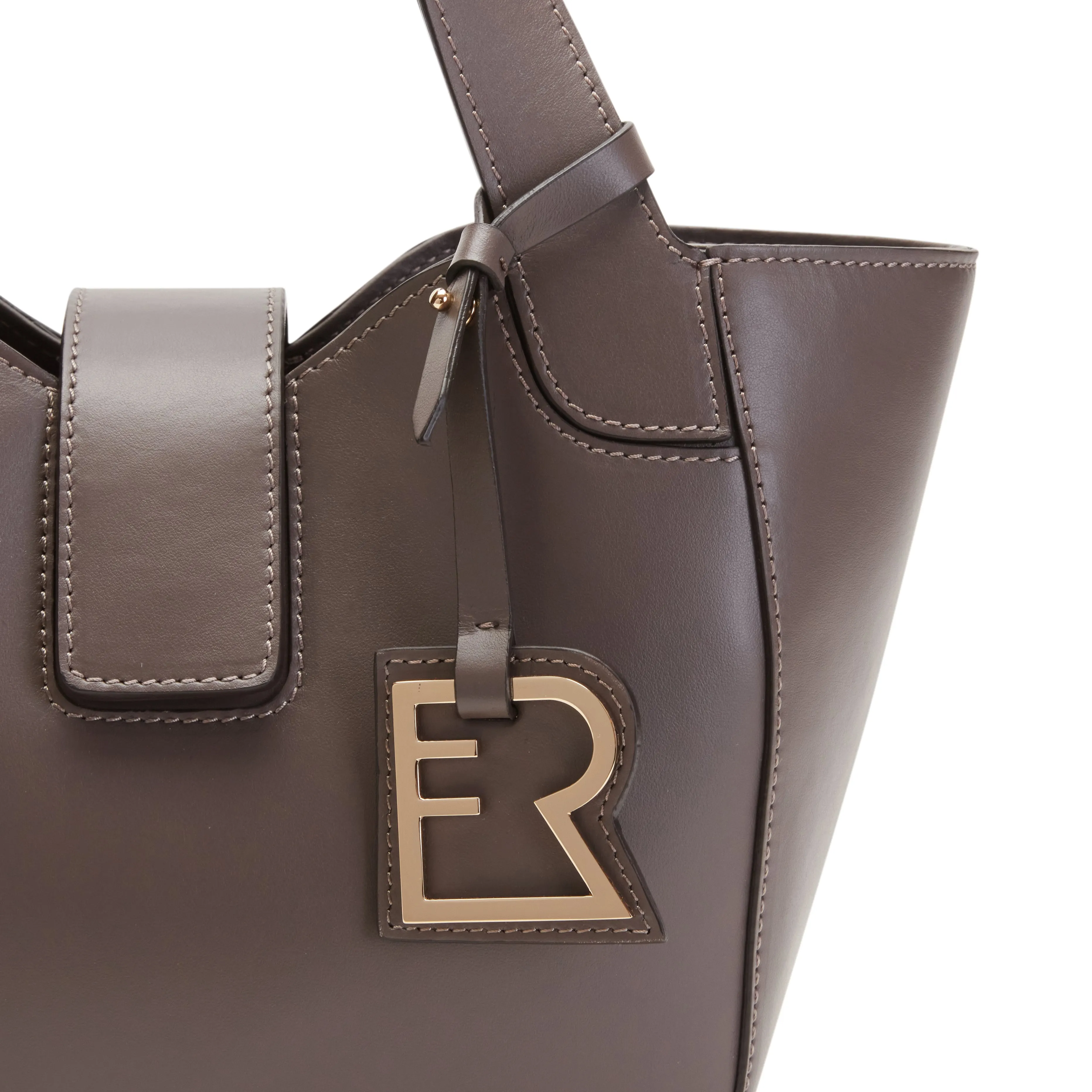 Lisetta Tote bag small size in pelle sold by Fratelli Rossetti product image thumbnail 4