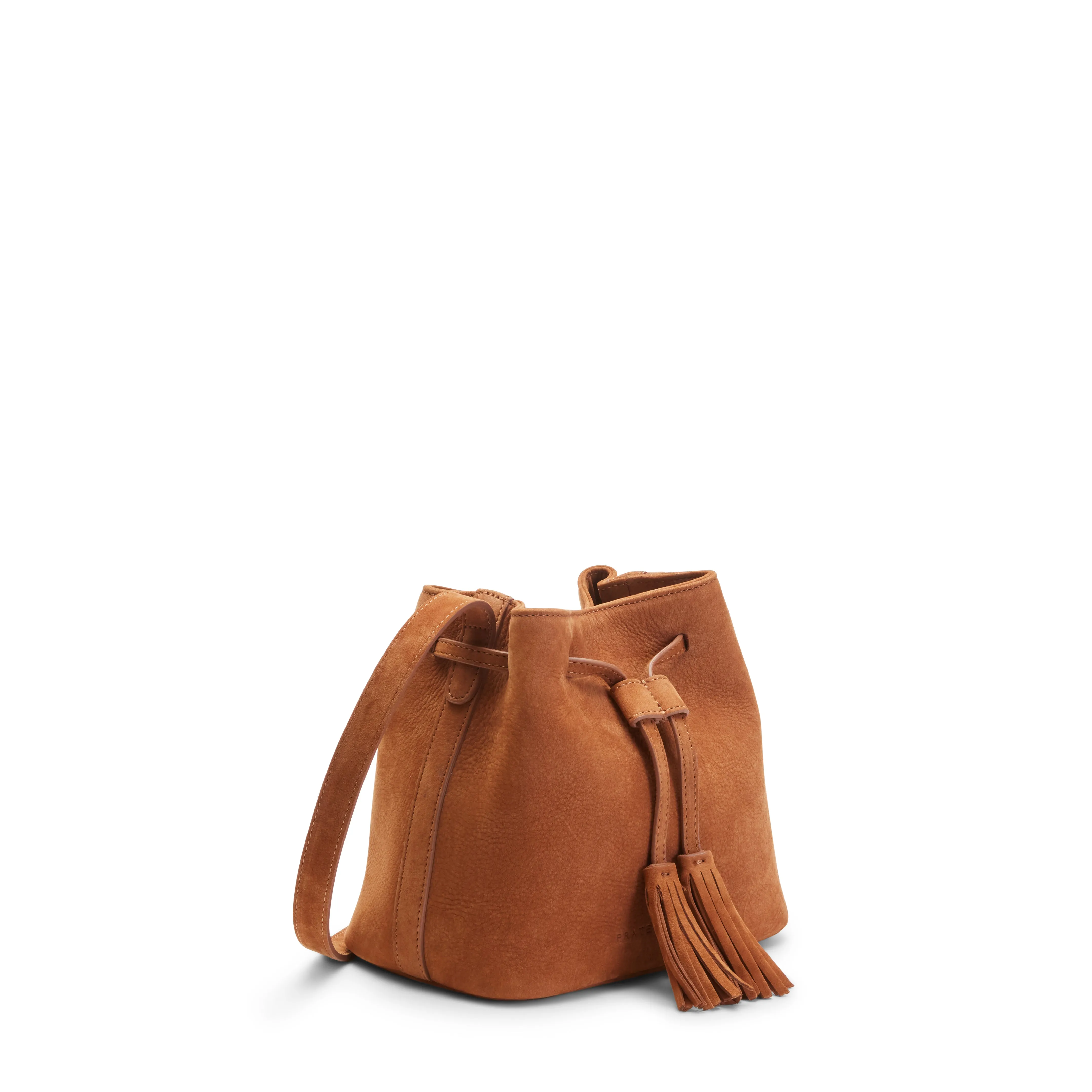 Tassel Bucket Bag in nabuck sold by Fratelli Rossetti product image thumbnail 2