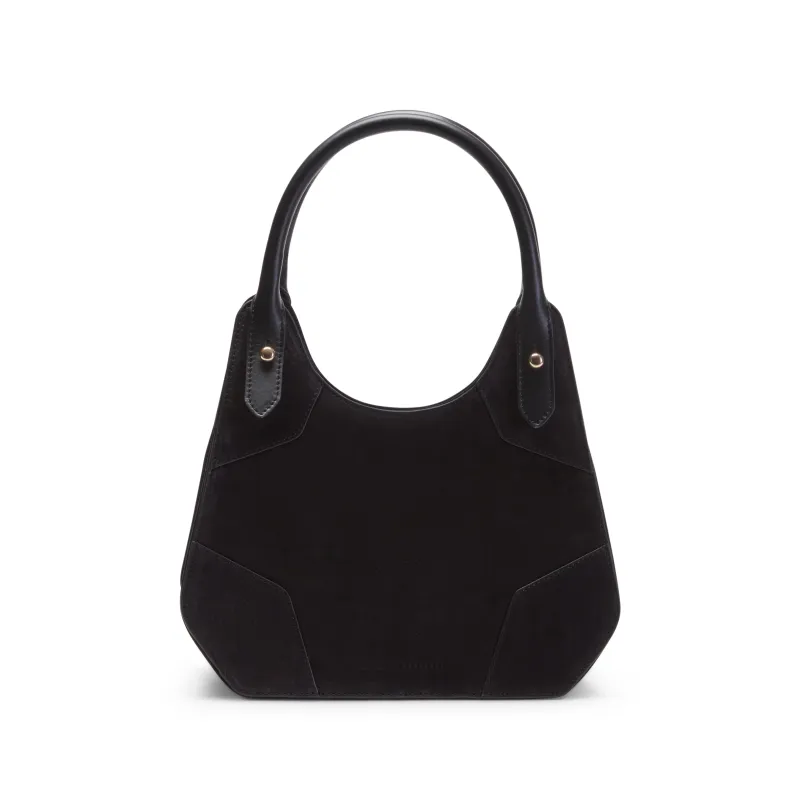 Borsa Emma small size in nabuck made by Fratelli Rossetti