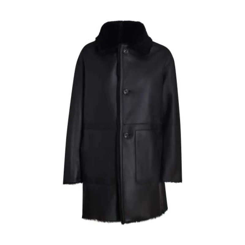 Cappotto  reversibile in shearling sold by Fratelli Rossetti