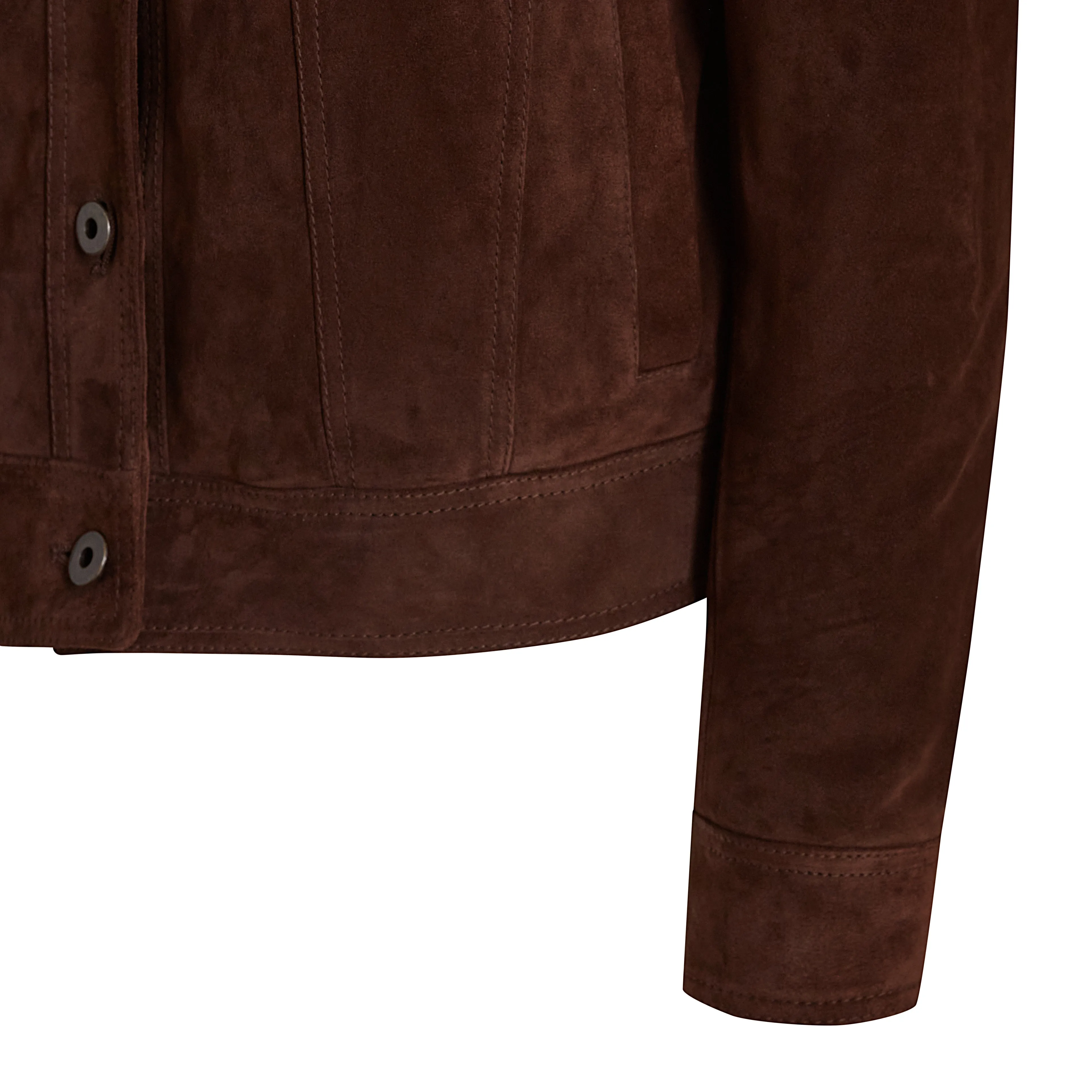 Giacca in pelle scamosciata sold by Fratelli Rossetti product image thumbnail 4