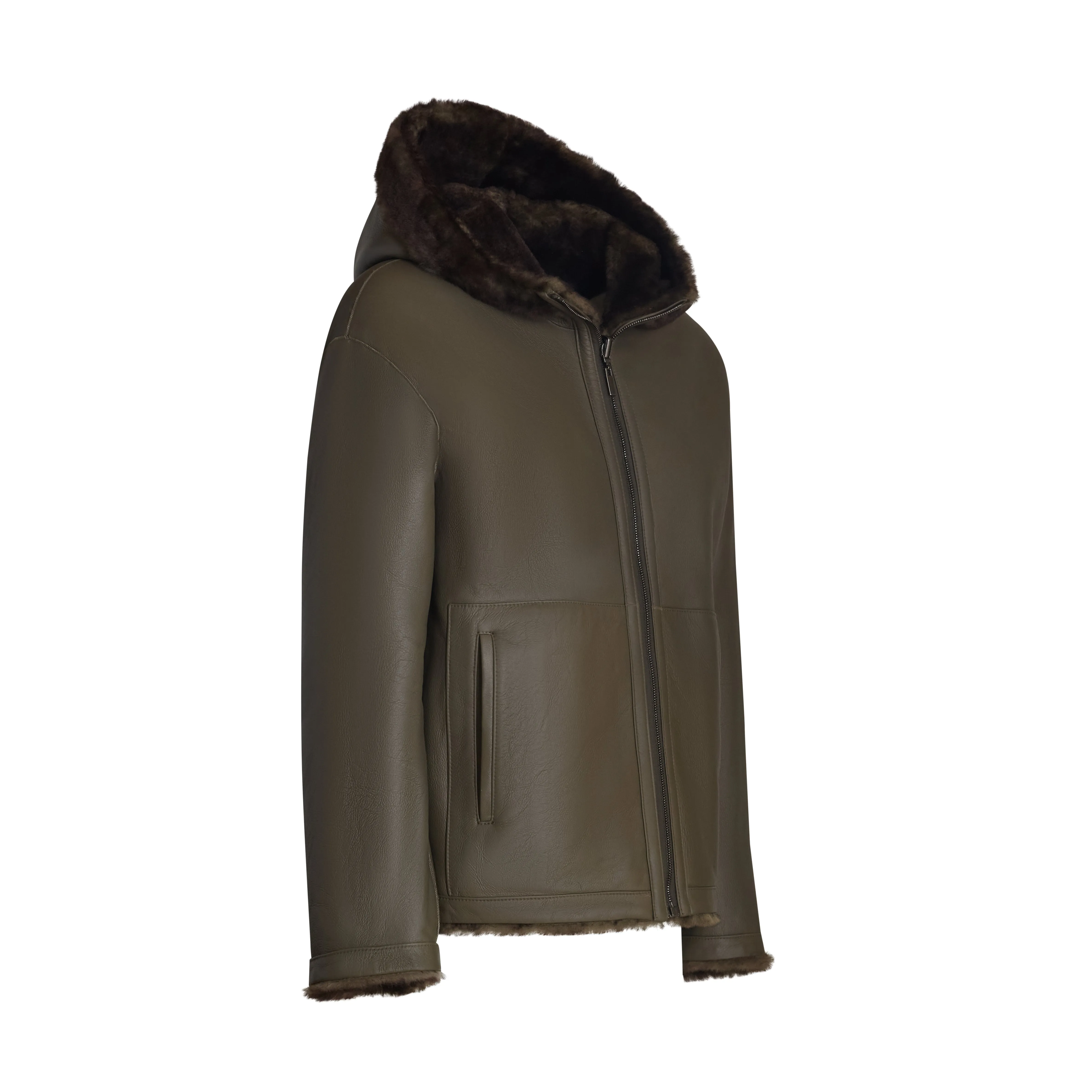 Bomber in shearling reversibile sold by Fratelli Rossetti product image thumbnail 3