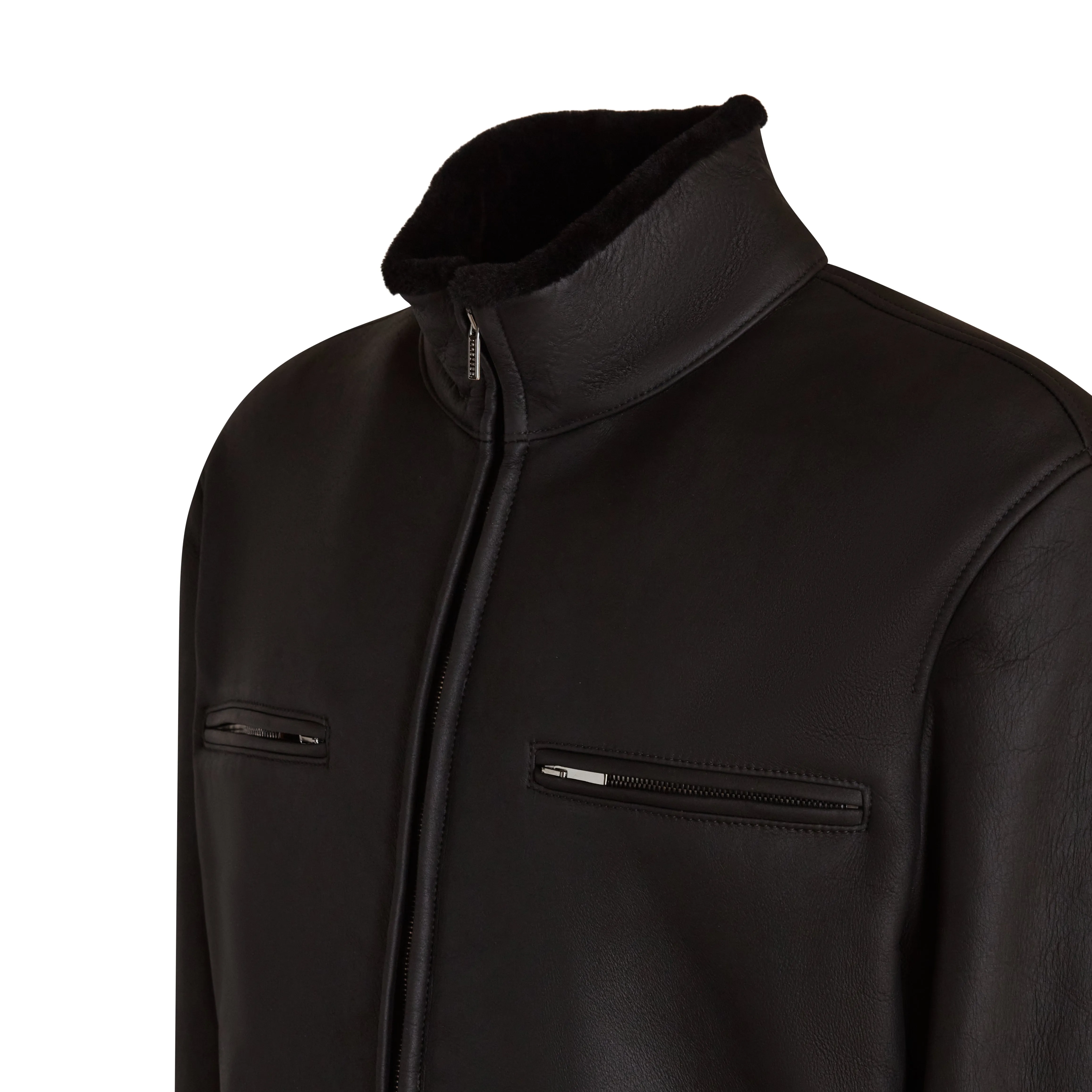 Giacca in shearling sold by Fratelli Rossetti product image thumbnail 4