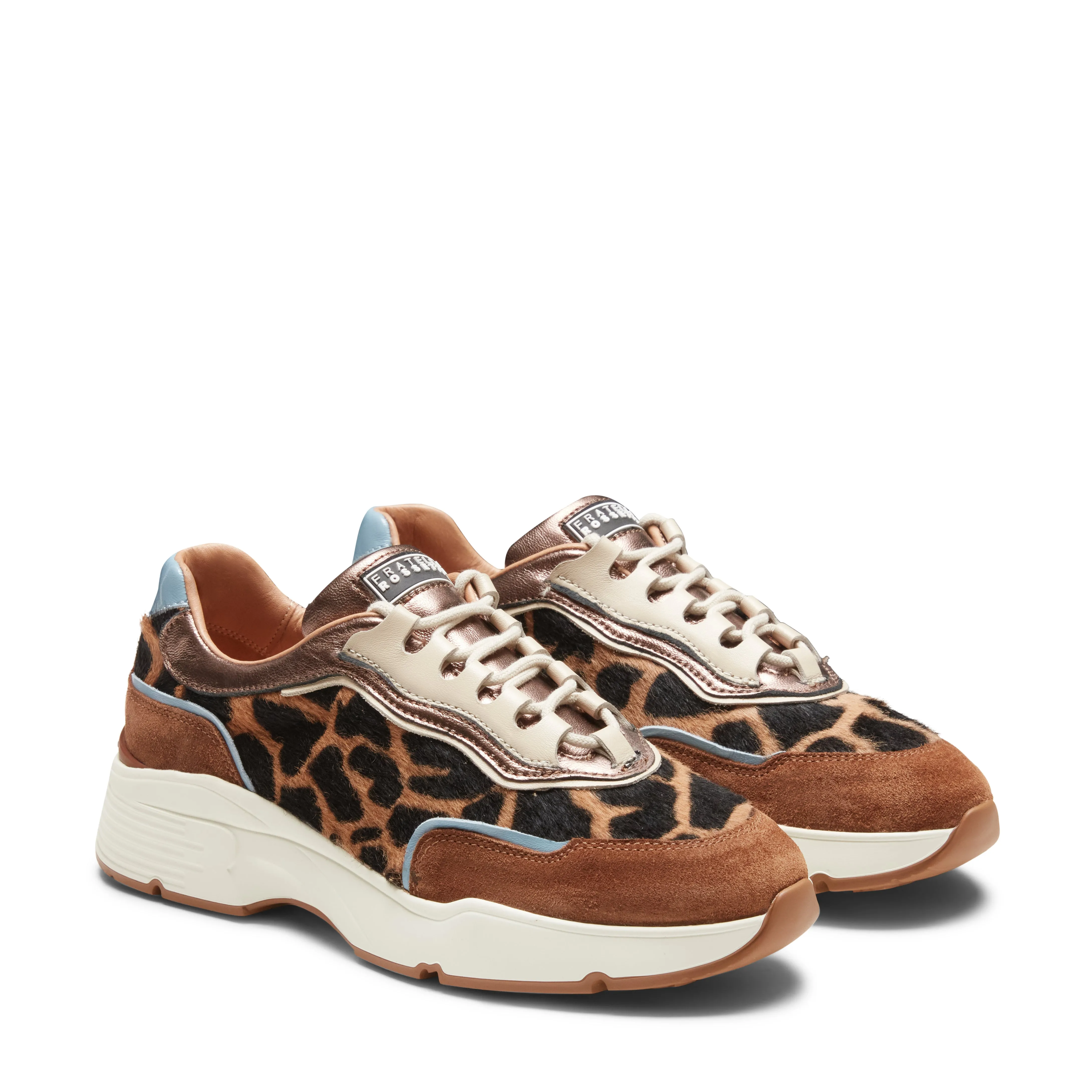 Sneakers in tessuto e pelle sold by Fratelli Rossetti product image thumbnail 2