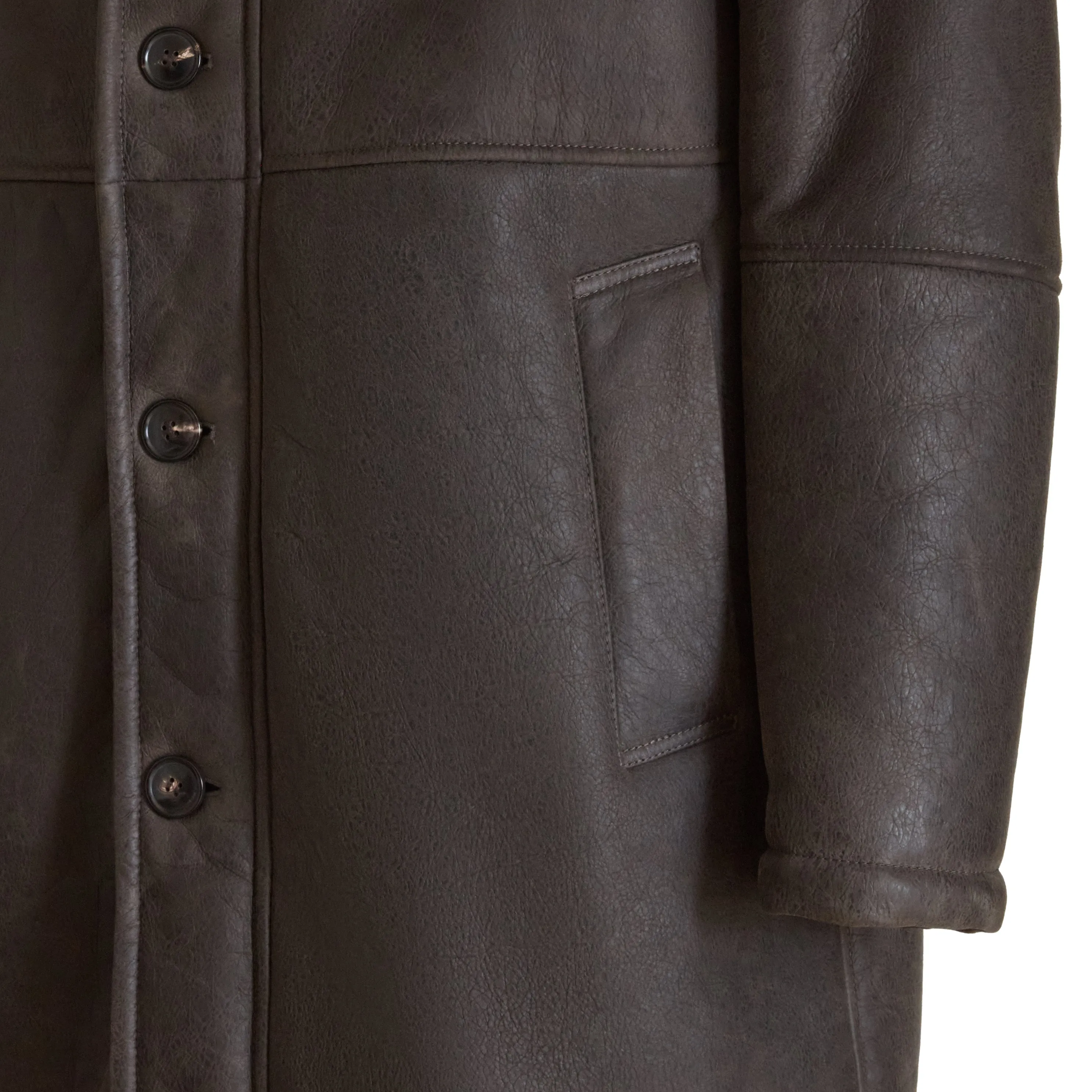 Cappotto in shearling sold by Fratelli Rossetti product image thumbnail 5