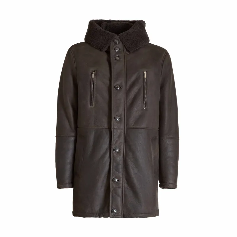 Cappotto in shearling sold by Fratelli Rossetti