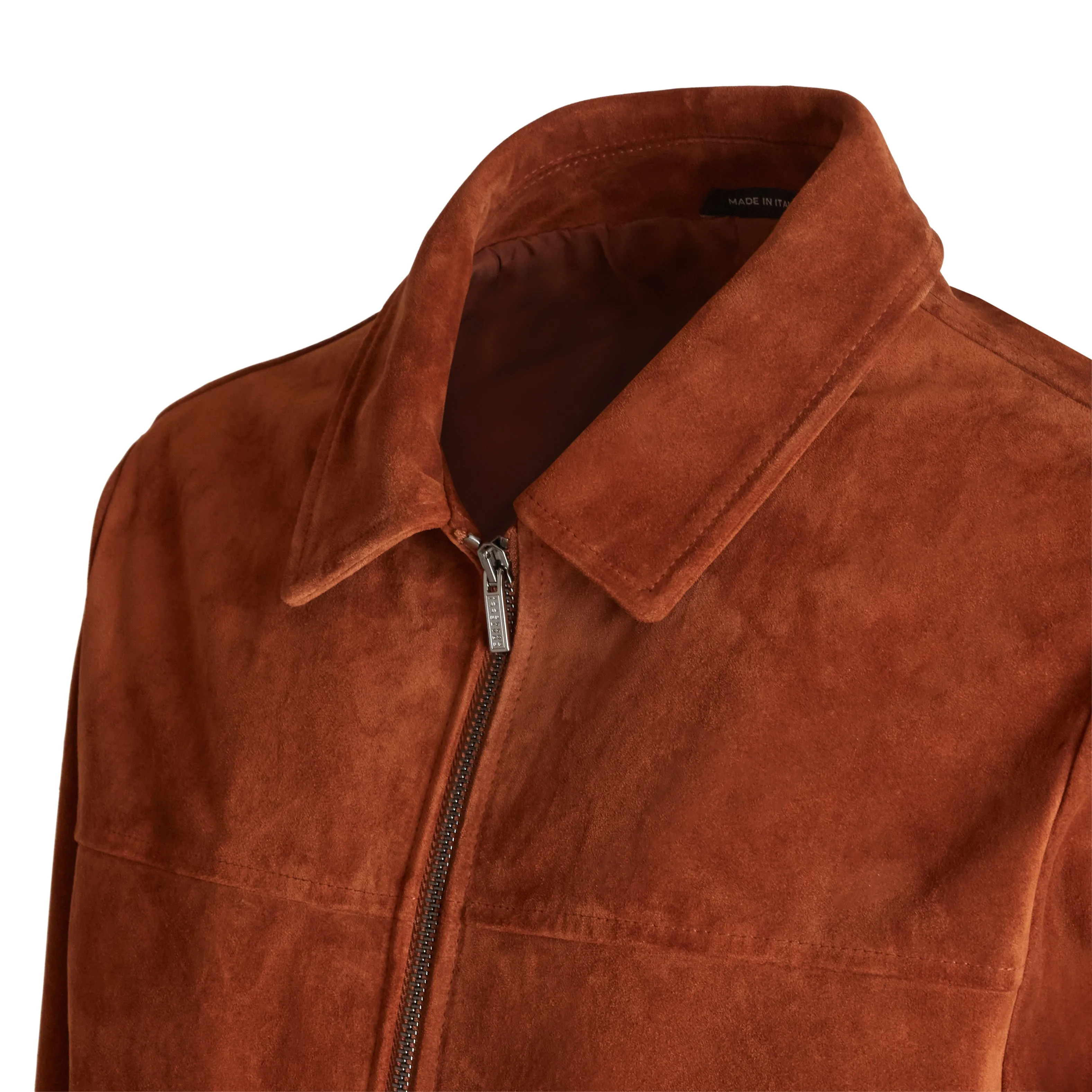 Bomber in suede sold by Fratelli Rossetti product image thumbnail 4