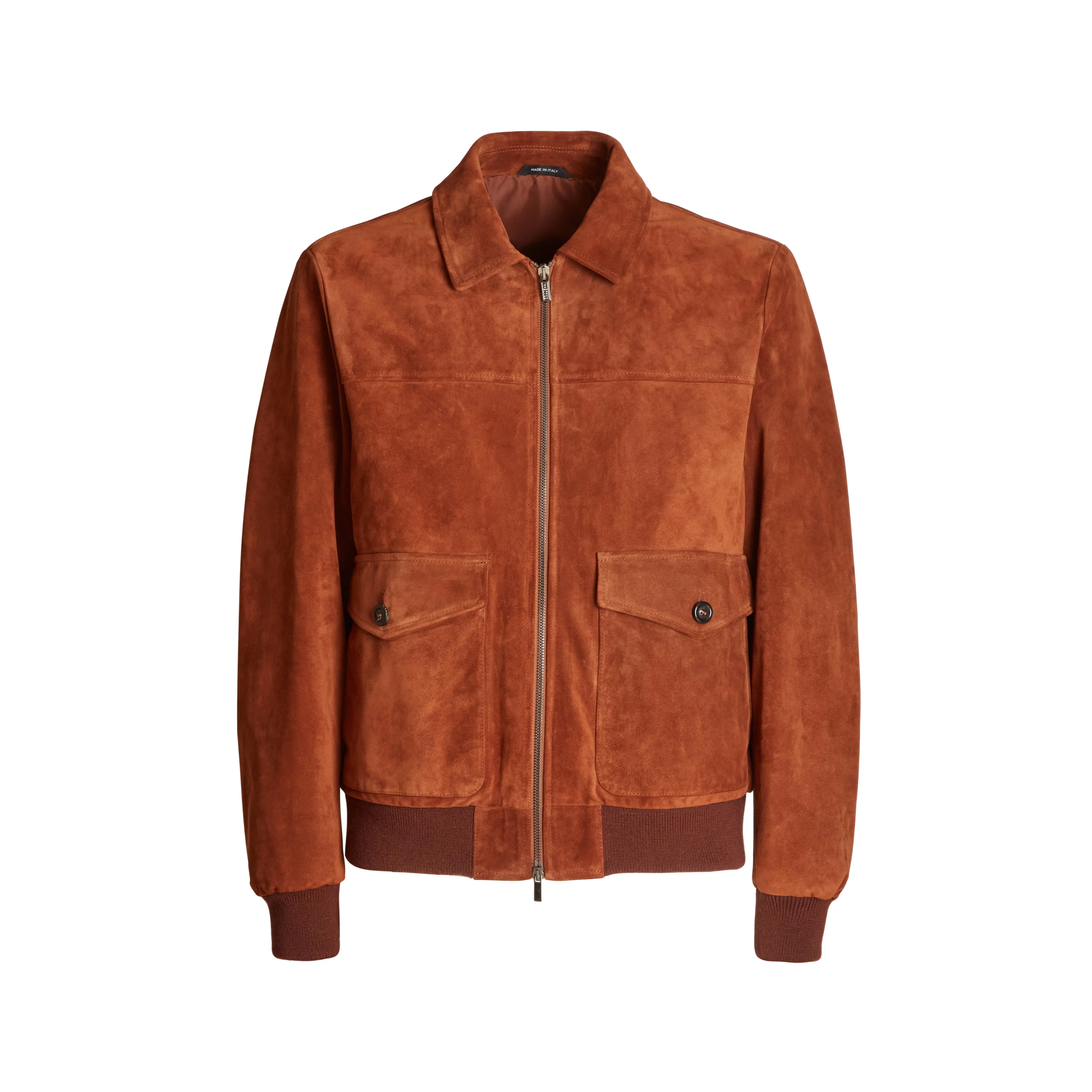 Bomber in suede sold by Fratelli Rossetti