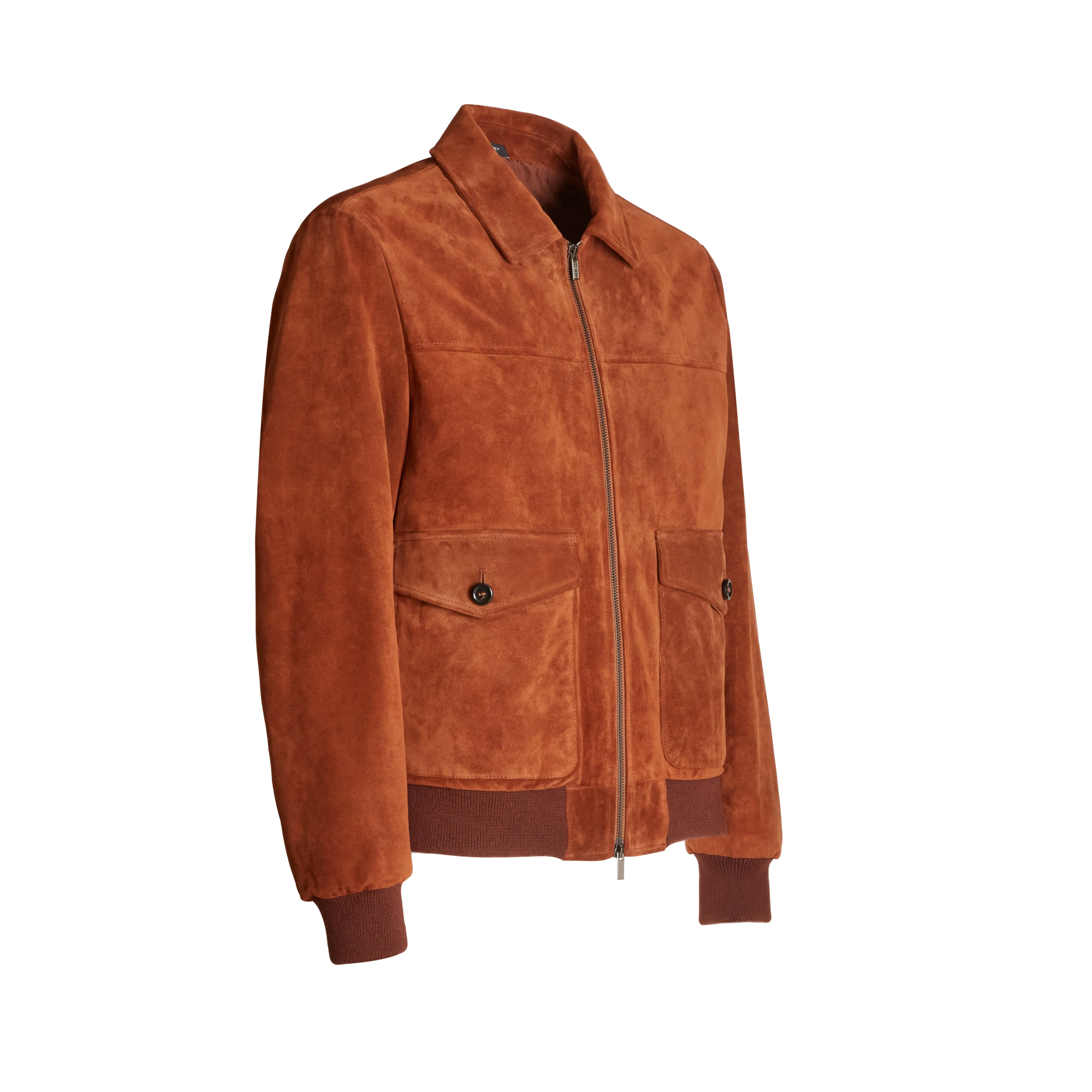 Bomber in suede sold by Fratelli Rossetti product image thumbnail 3