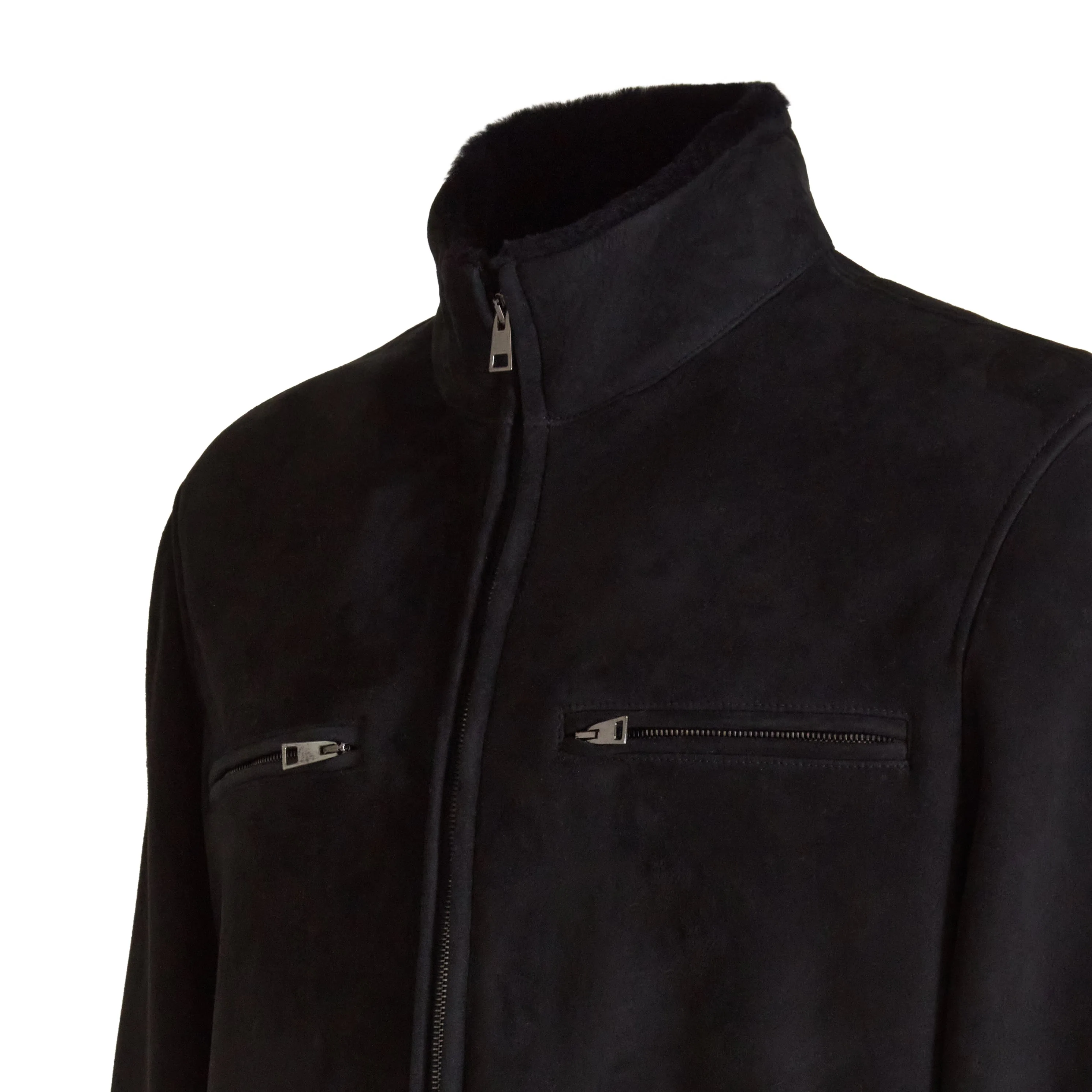 Giacca in shearling sold by Fratelli Rossetti product image thumbnail 4