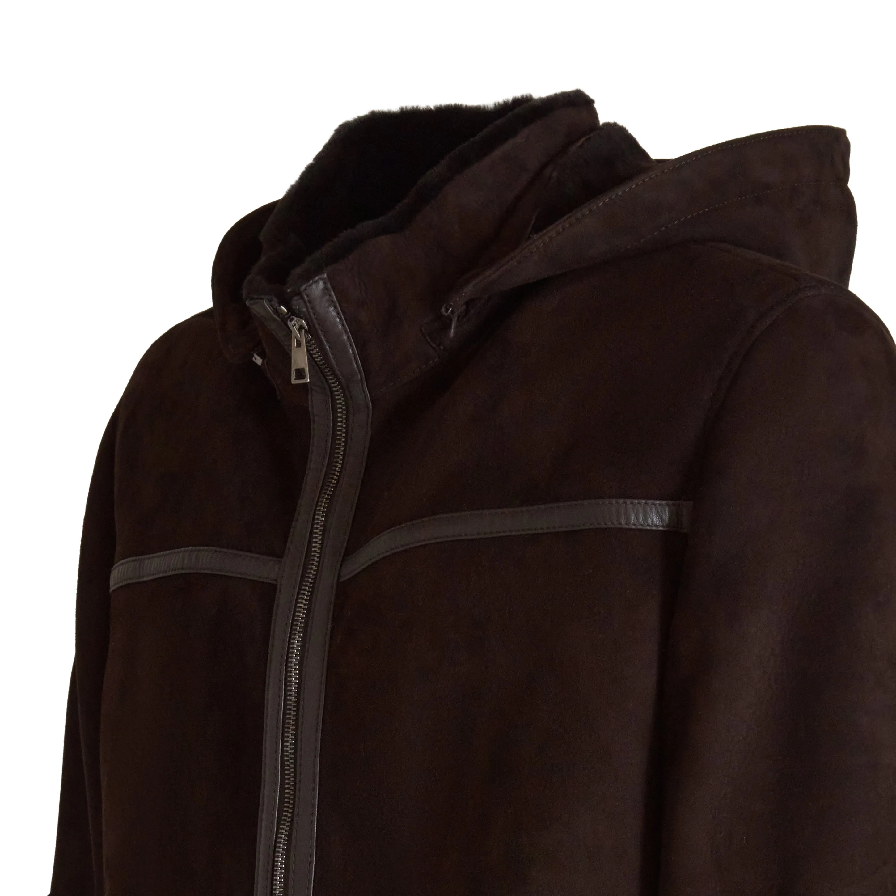 Bomber in shearling sold by Fratelli Rossetti product image thumbnail 5